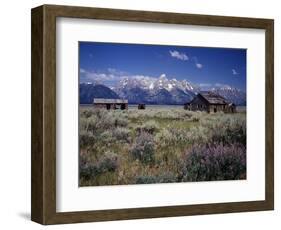 Pioneer Settlement at Jackson Hole-James Randklev-Framed Photographic Print