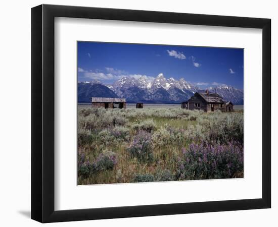 Pioneer Settlement at Jackson Hole-James Randklev-Framed Photographic Print