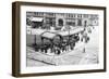 Pioneer Square Pergola Photograph - Seattle, WA-Lantern Press-Framed Art Print
