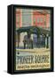 Pioneer Square Pergola, Seattle, Washington-Lantern Press-Framed Stretched Canvas