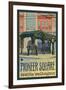 Pioneer Square Pergola, Seattle, Washington-Lantern Press-Framed Art Print