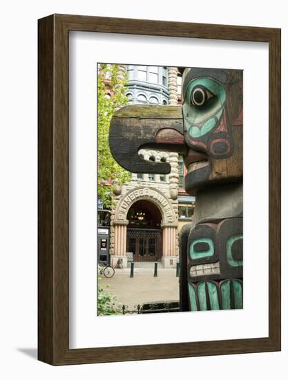 Pioneer Square Seattle-Steve Gadomski-Framed Photographic Print