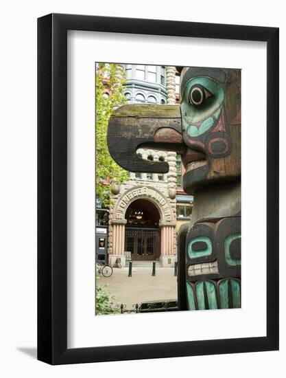 Pioneer Square Seattle-Steve Gadomski-Framed Photographic Print