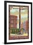 Pioneer Square Totem Pole, Seattle, Washington-Lantern Press-Framed Art Print