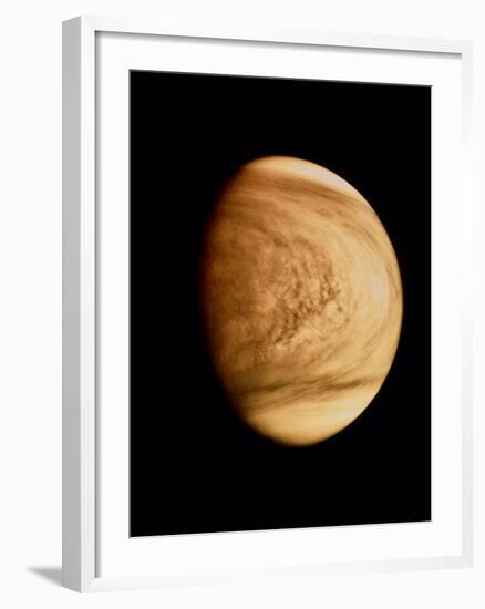 Pioneer Venus Image of Venusian Clouds-null-Framed Photographic Print