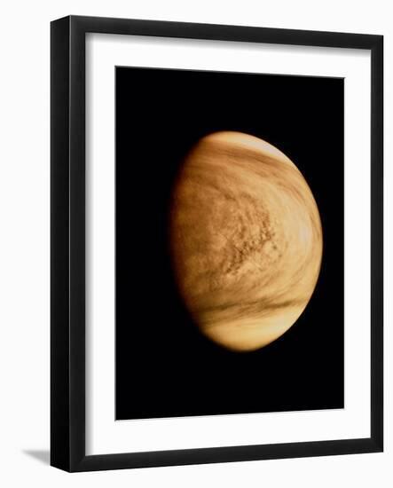 Pioneer Venus Image of Venusian Clouds-null-Framed Photographic Print