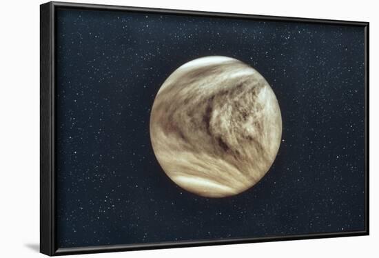 Pioneer-Venus Photo of Venus Showing Cloud Cover-null-Framed Photographic Print