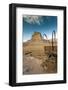 Pioneer Wagon Train Replica, Scottsbluff, Nebraska, USA-Walter Bibikow-Framed Photographic Print