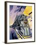 Pioneer Zephyr-David Chestnutt-Framed Giclee Print