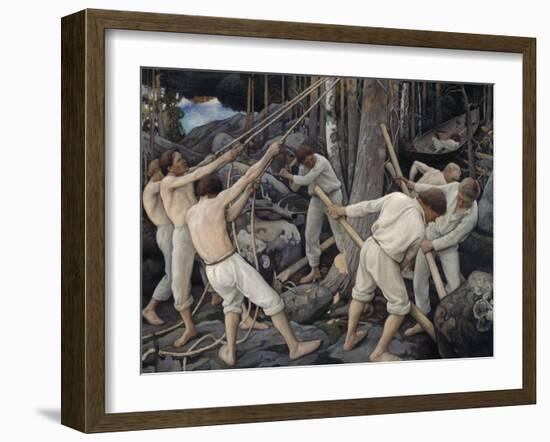 Pioneers in Karelia-Pekka Halonen-Framed Giclee Print