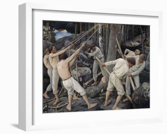 Pioneers in Karelia-Pekka Halonen-Framed Giclee Print