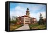 Pioneers Museum in Colorado Springs, Colorado-photo ua-Framed Stretched Canvas