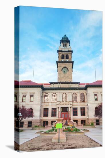 Pioneers Museum in Colorado Springs, Colorado-photo ua-Stretched Canvas