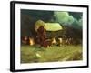 Pioneers-Frank Tenney Johnson-Framed Art Print