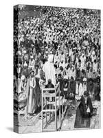 Pious Moslems Gathered at the 'Durbar of God, Mecca, Saudi Arabia, 1922-null-Stretched Canvas