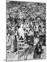 Pious Moslems Gathered at the 'Durbar of God, Mecca, Saudi Arabia, 1922-null-Mounted Giclee Print