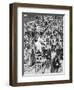 Pious Moslems Gathered at the 'Durbar of God, Mecca, Saudi Arabia, 1922-null-Framed Giclee Print