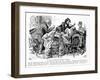 Pip Does not Enjoy his Christmas Dinner, Illustration from Great Expectations-Harry Furniss-Framed Giclee Print