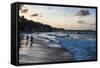 Pipa Beach at Sunset, Rio Grande Do Norte, Brazil, South America-Michael Runkel-Framed Stretched Canvas