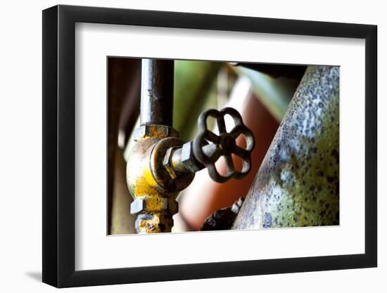 Pipe and Valve-Dana Styber-Framed Photographic Print