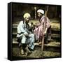 Pipe Cleaners in Cairo (Egypt)-Leon, Levy et Fils-Framed Stretched Canvas