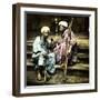 Pipe Cleaners in Cairo (Egypt)-Leon, Levy et Fils-Framed Photographic Print