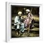 Pipe Cleaners in Cairo (Egypt)-Leon, Levy et Fils-Framed Photographic Print