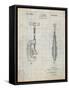 Pipe Cutting Tool Patent-Cole Borders-Framed Stretched Canvas