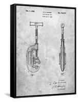 Pipe Cutting Tool Patent-Cole Borders-Framed Stretched Canvas