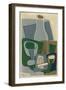 Pipe Et Paquet De Tabac, 1922-Juan Gris-Framed Premium Giclee Print