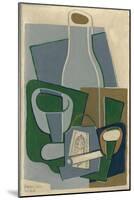 Pipe Et Paquet De Tabac, 1922-Juan Gris-Mounted Giclee Print