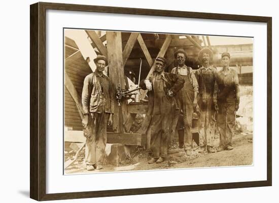 Pipe Fitters-null-Framed Art Print