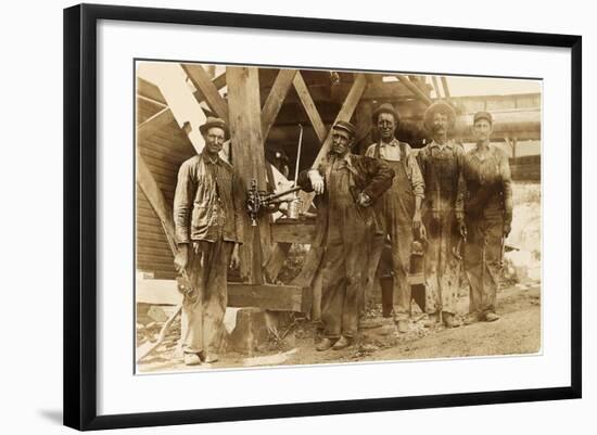 Pipe Fitters-null-Framed Art Print