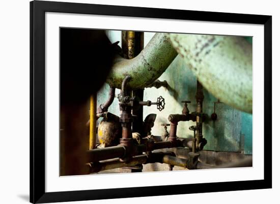 Pipe Junction-Dana Styber-Framed Photographic Print