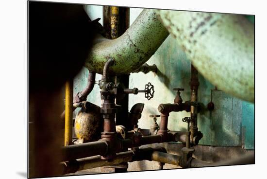 Pipe Junction-Dana Styber-Mounted Photographic Print