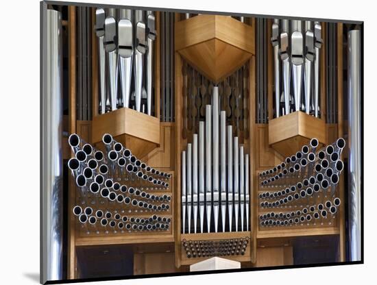 Pipe Organ, Hallgrimskirkja, Main Lutheran Church, Reykjavik, Iceland-Adam Jones-Mounted Photographic Print