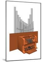 Pipe Organ, Musical Instrument-Encyclopaedia Britannica-Mounted Poster