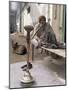 Pipe Smoker, Delhi, India-John Henry Claude Wilson-Mounted Photographic Print