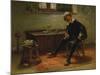 Pipe Smoker in a Traditional German Dressing, 1893-Albert Schröder-Mounted Giclee Print