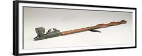 Pipe Stem, Chippewa, C.1850 (Wood and Metal)-American-Framed Premium Giclee Print