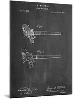 Pipe Wrench Tool Patent-null-Mounted Art Print