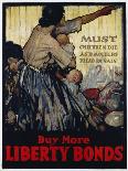 Buy More Liberty Bonds Poster-Pipein Gamba-Stretched Canvas