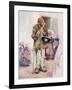 Piper in Brittany 1905-Mortimer Menpes-Framed Art Print