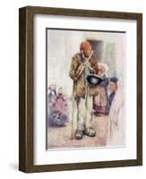 Piper in Brittany 1905-Mortimer Menpes-Framed Art Print