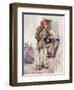 Piper in Brittany 1905-Mortimer Menpes-Framed Art Print