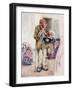 Piper in Brittany 1905-Mortimer Menpes-Framed Art Print