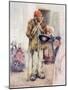 Piper in Brittany 1905-Mortimer Menpes-Mounted Art Print