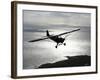 Piper L-4 Cub in US Army D-Day Colors-Stocktrek Images-Framed Photographic Print