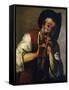 Piper-Bernardo Strozzi-Framed Stretched Canvas