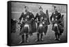 Pipers of the 1st Scots Guards, 1896-Gregory & Co-Framed Stretched Canvas